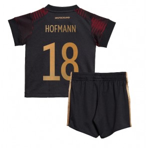Niemcy Jonas Hofmann #18 Koszulka Wyjazdowych Dziecięca MŚ 2022 Krótki Rękaw (+ Krótkie spodenki)